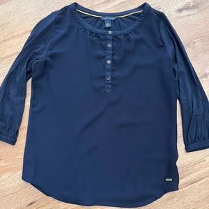 Tommy Hilfiger three-quarter length sleeve top, size M
